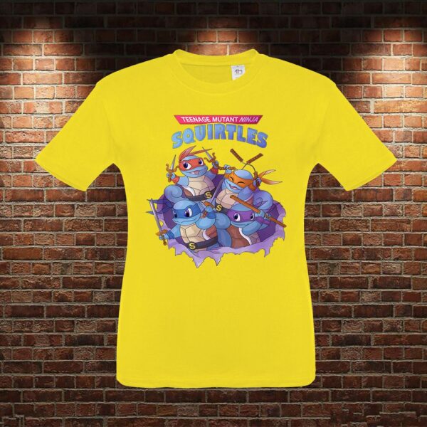 CMN0608 Camiseta niño Tortugas Ninjas Squirtle