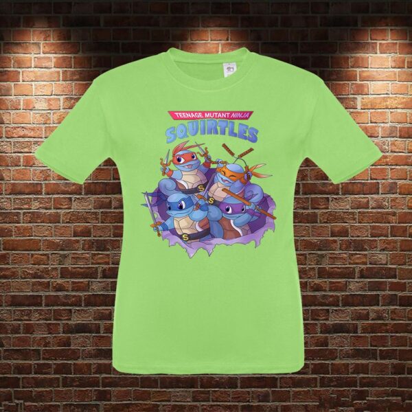 CMN0610 Camiseta niño Tortugas Ninjas Squirtle
