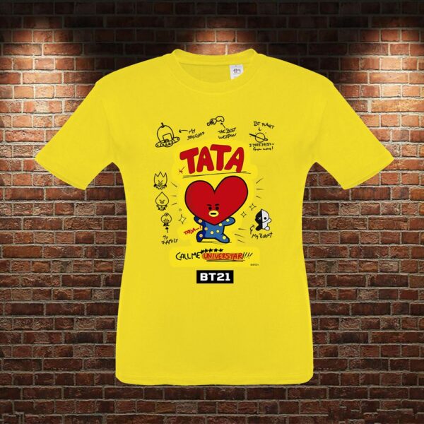 CMN0713 Camiseta niño BTS Tata Mod2