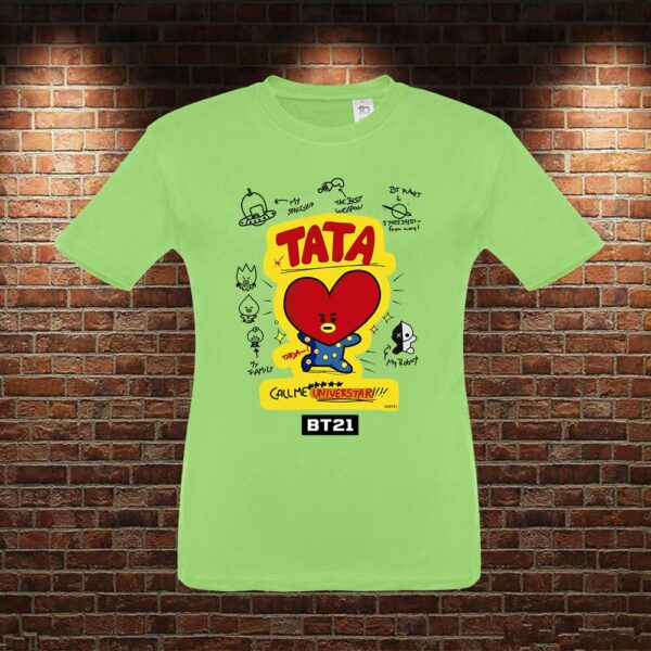CMN0715 Camiseta niño BTS Tata Mod2