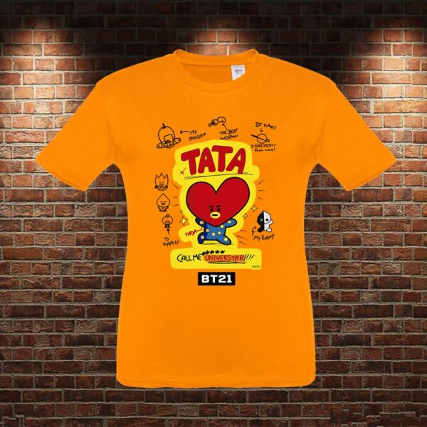 CMN0716 Camiseta niño BTS Tata Mod2