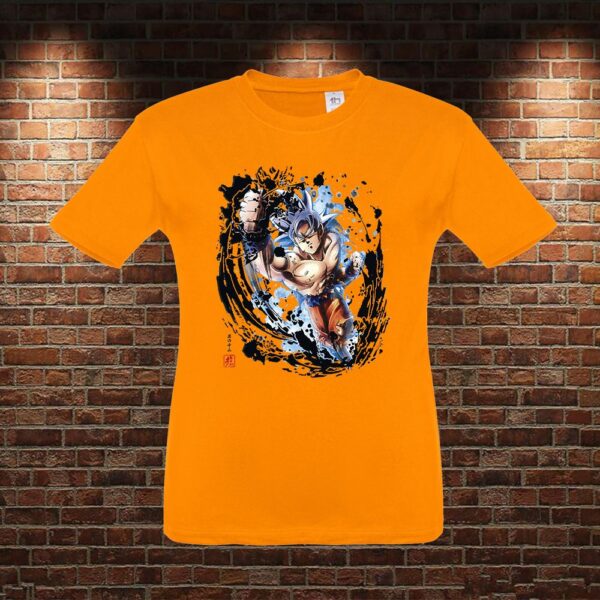 CMN0749 Camiseta niño Dragon Ball Goku Ultra Instinto Mod2