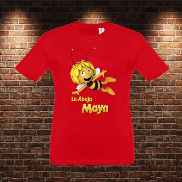 CMN0836 Camiseta niño La Abeja Maya