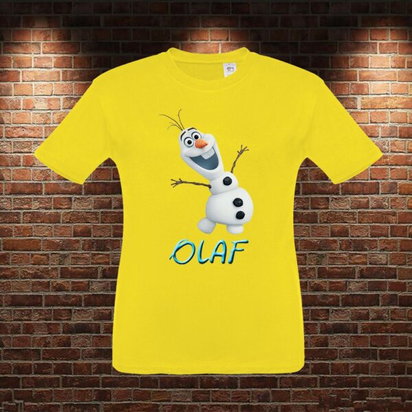 CMN0900 Camiseta niño Olaf Frozen