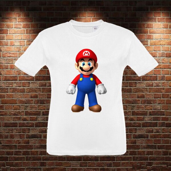 CMN0940 Camiseta niño Super Mario