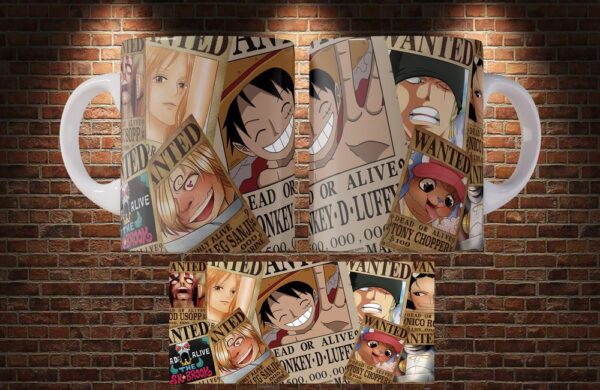 MT0030 Taza One Piece Wanted