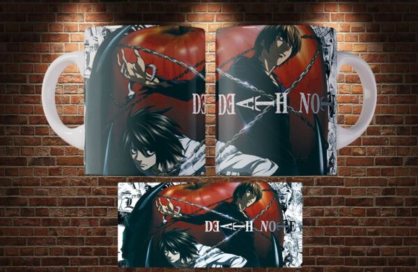 MT0126 Taza Death Note Light y L