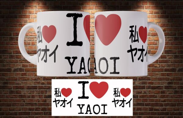MT0389 Taza I Love Yaoi