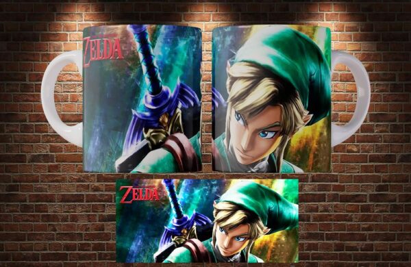 MT0394 Taza Legend Of Zelda Link