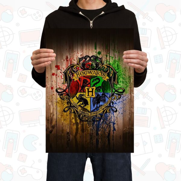 POS00023 Poster Harry Potter Escudo de Hogwarts