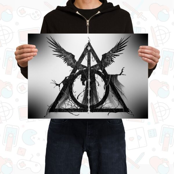 POS00024 Poster Harry Potter Reliquias de la Muerte