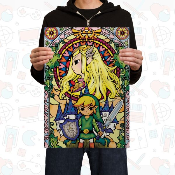 POS00034 Poster The Legend Of Zelda Vidriera