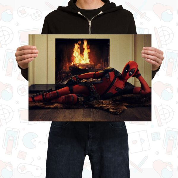 POS00144 Poster Deadpool Chimenea