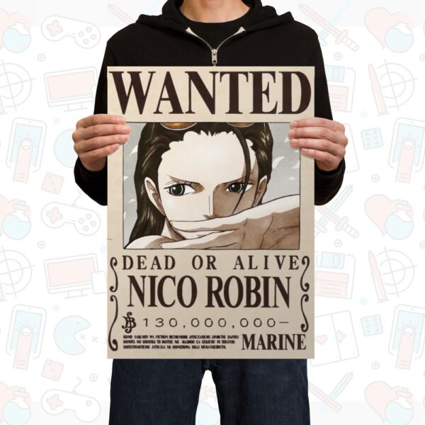 POS00167 Poster One Piece Nico Robin Wanted