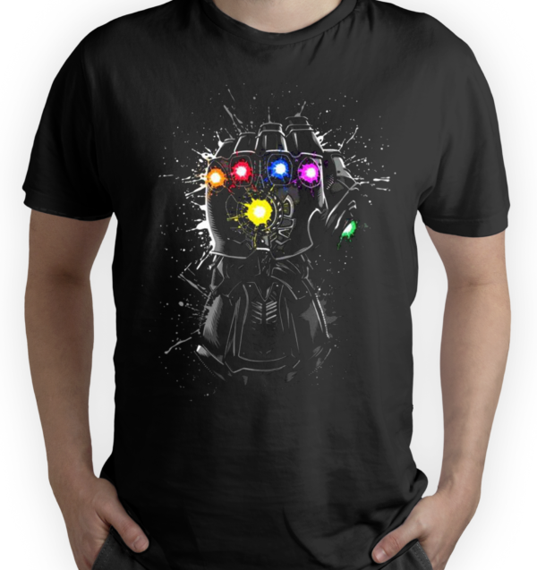 044 Camiseta guantelete Thanos