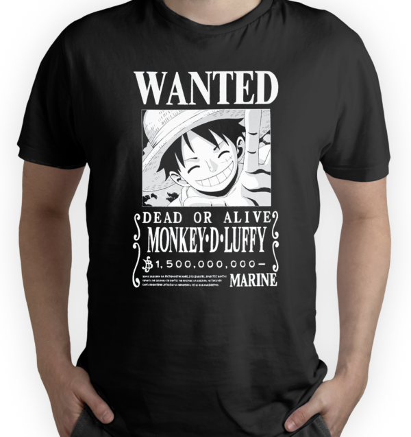 122 Camiseta One Piece Wanted