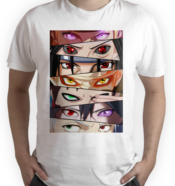 195 Camiseta Naruto ojos