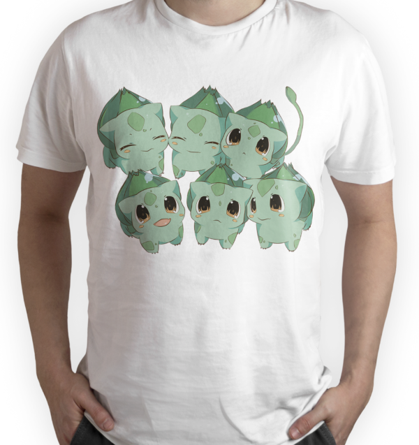 206 Camiseta Pokemon Bulbasaur