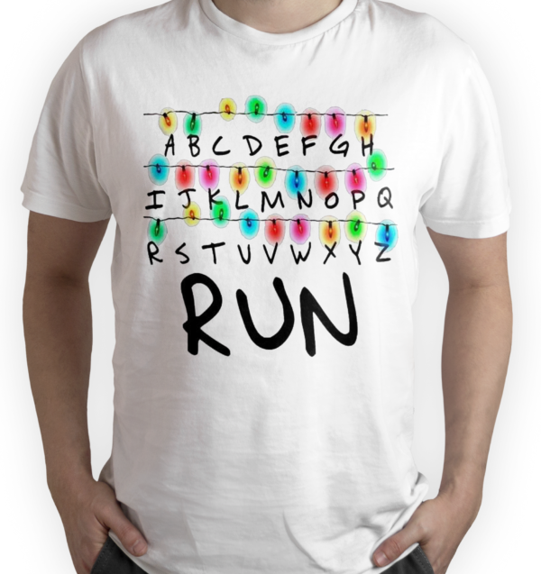 208 Camiseta Stranger Things Run