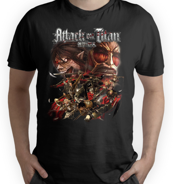 219 Camiseta Attack on Titan