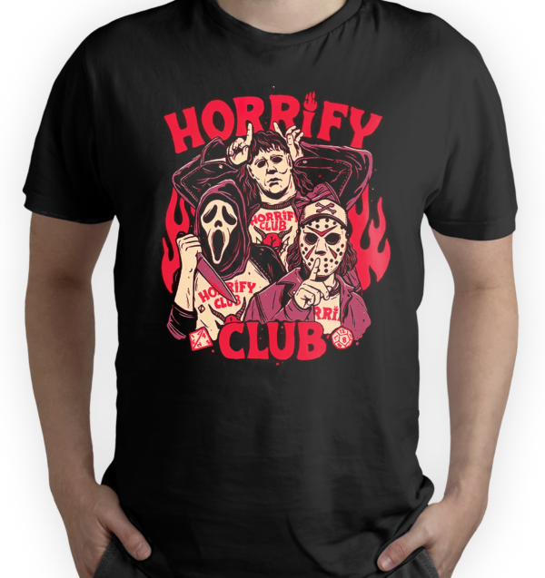 326 Camiseta horrify club Halloween