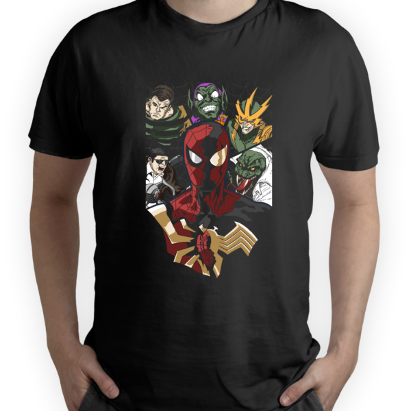 7 Camiseta Spiderman Villains